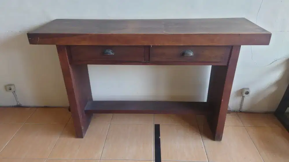 Buffet table meja kayu