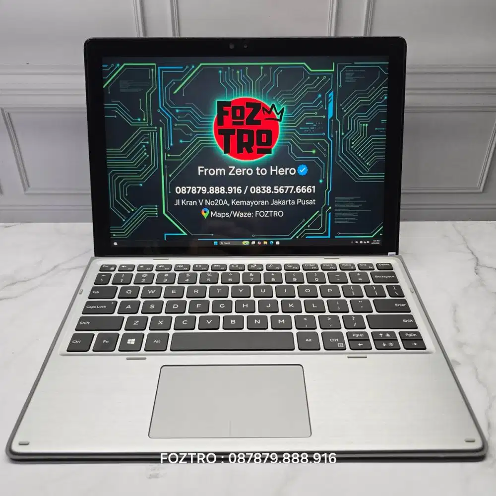 TABLET WINDOWS! Laptop Dell 7200 2in1 Core i5 Gen8 16/512GB