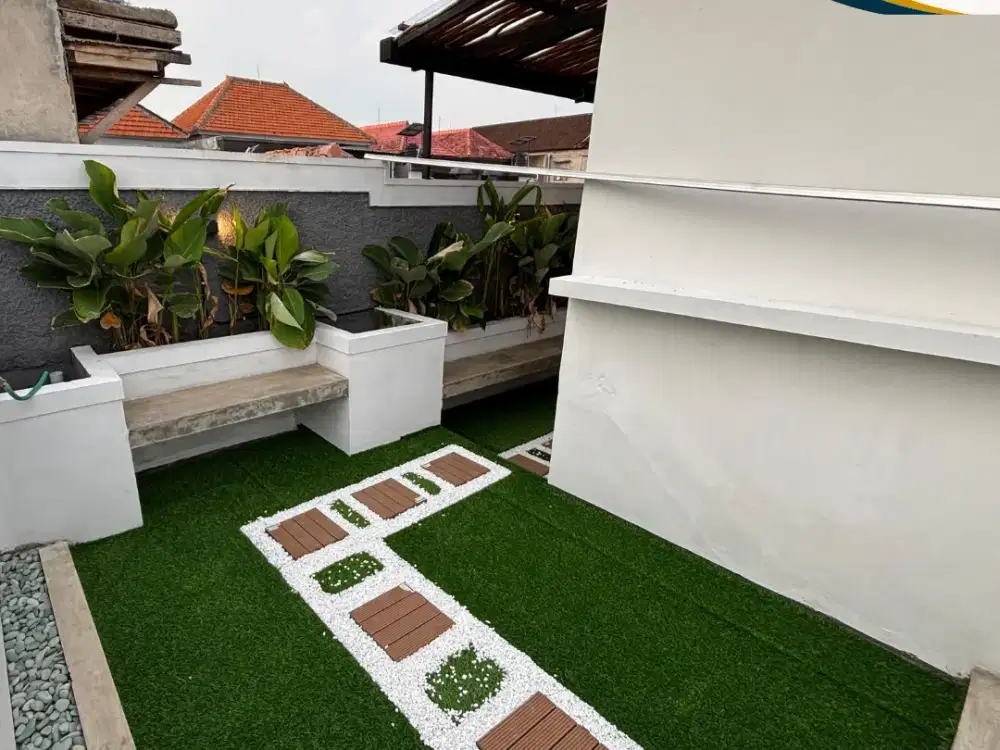 Rumah Mewah Modern Tropis 2 Lantai di Dalung, Siap Huni & SHM