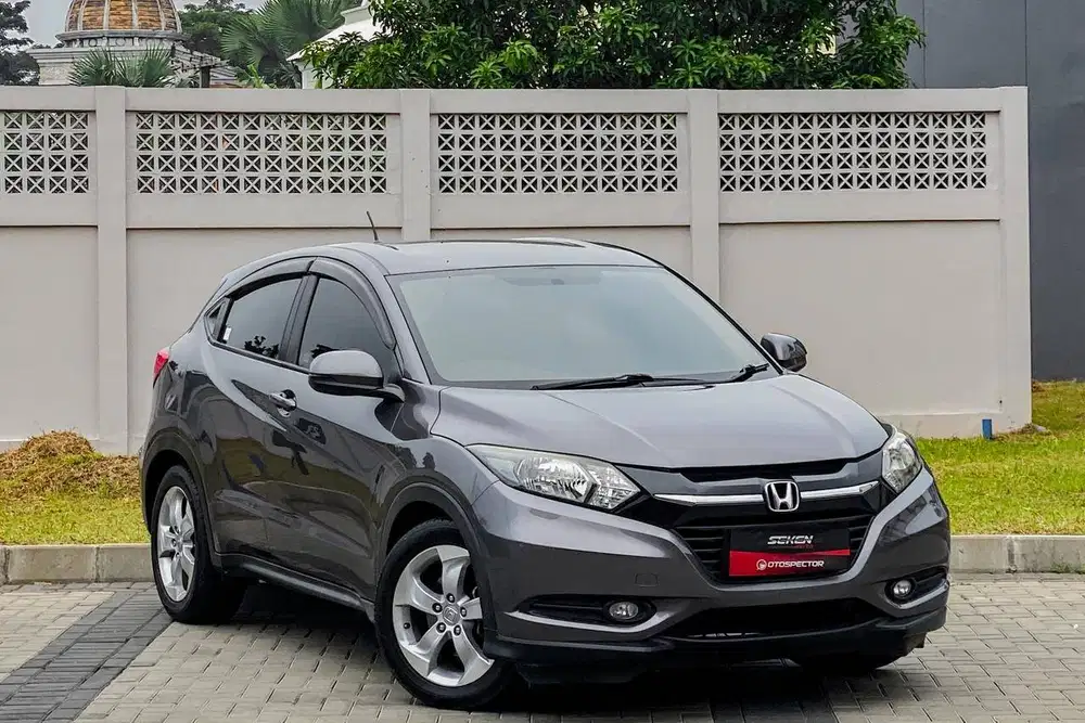 Honda HRV HR-V 1.5 S CVT Matic 2015 Abu Abu Metalik, FULL RECORD!!!
