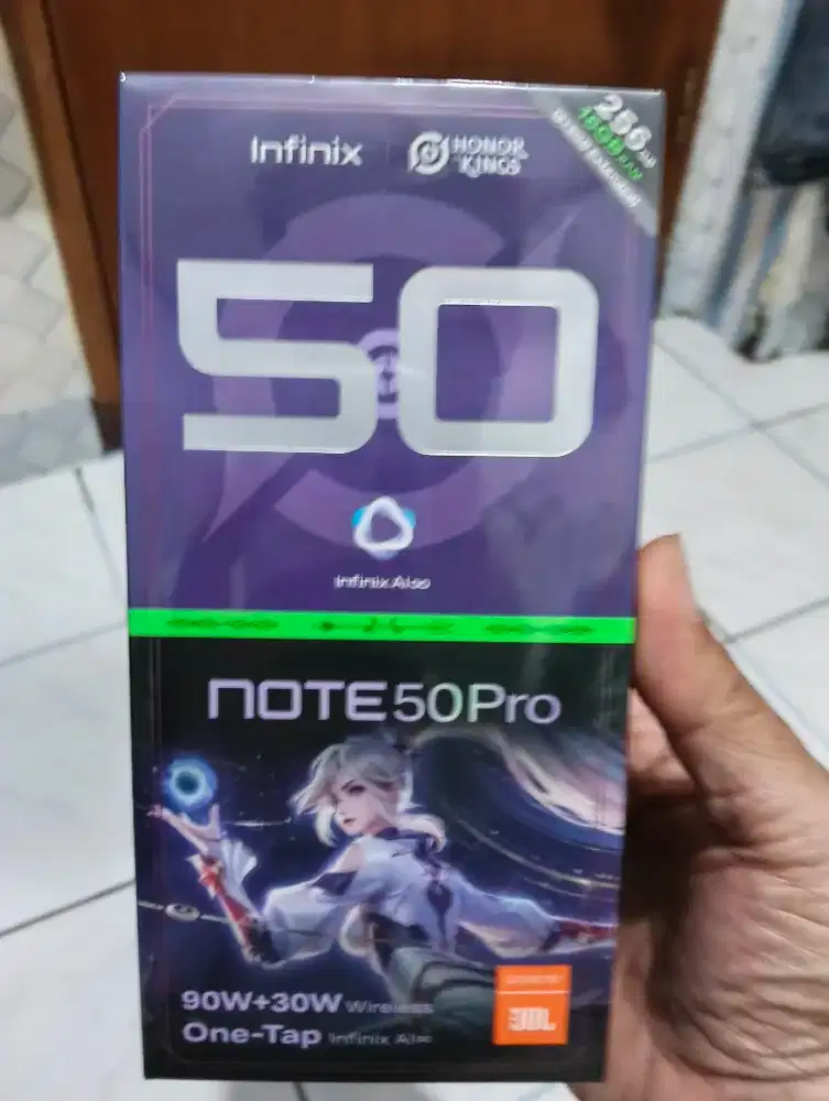 Infinix note 50 pro ram 8+8/256gb warna purple