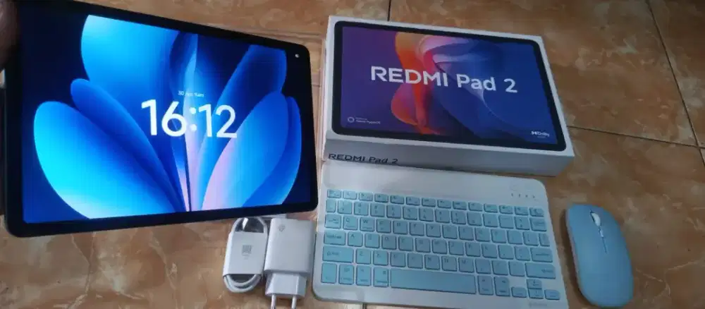 REDMI PAD 2 FULLSET LIKE NEW RAM 4+4/128