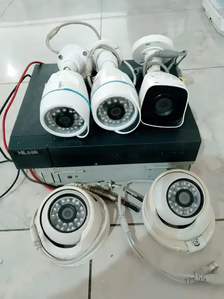 dijual cctv hi look, lengkap dengan dvr dan monitor