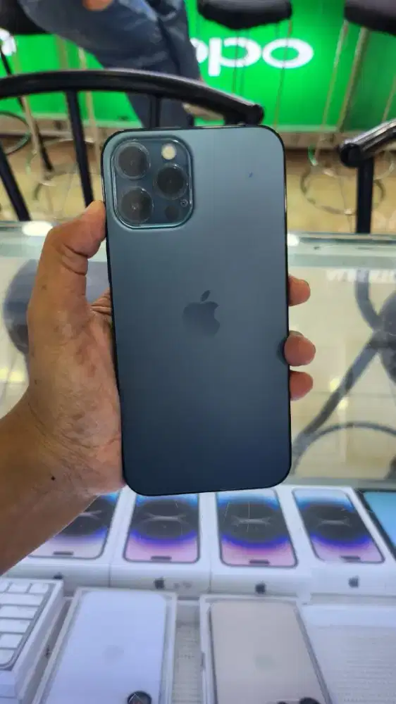 Iphone 12promax 512gb pasiffic blue ex ibox