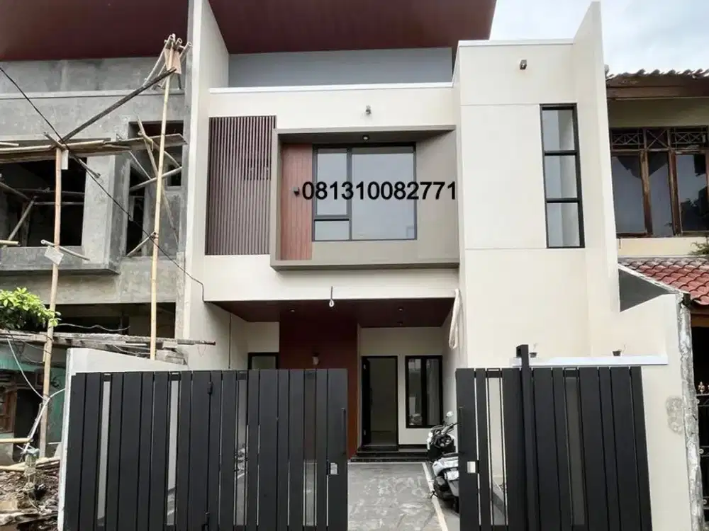 Rumah Baru Design Modern Siap Huni Di Rawamangun Jakarta Timur