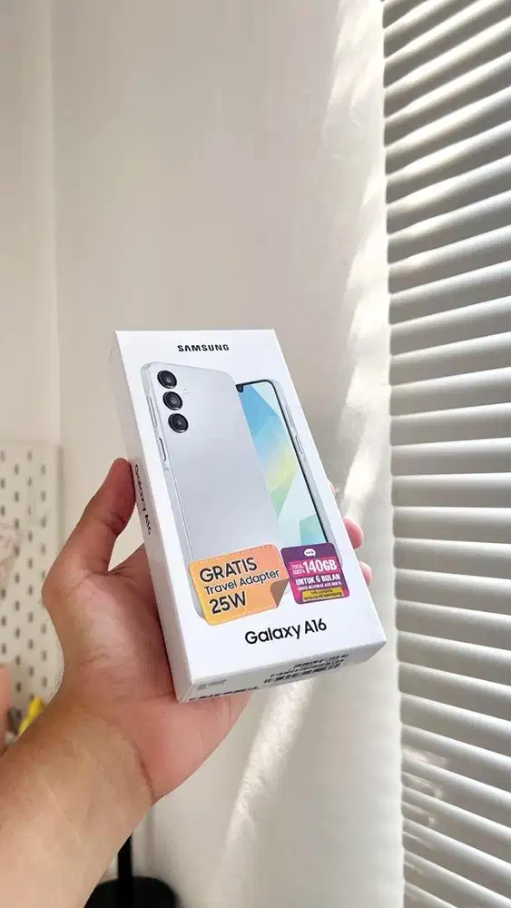 JUAL SAMSUNG GALAXY A16 4G 8/256 GRAY MULUS & TERAWAT