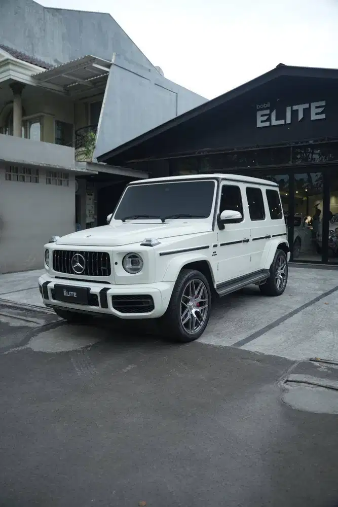 NIK 2019 Mercedes Benz G63 AMG Polar White