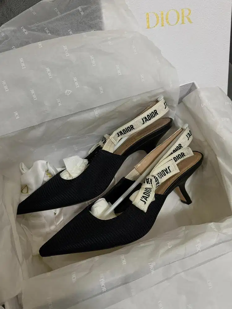 PRELOVED DIOR J'adior Kitten Heels