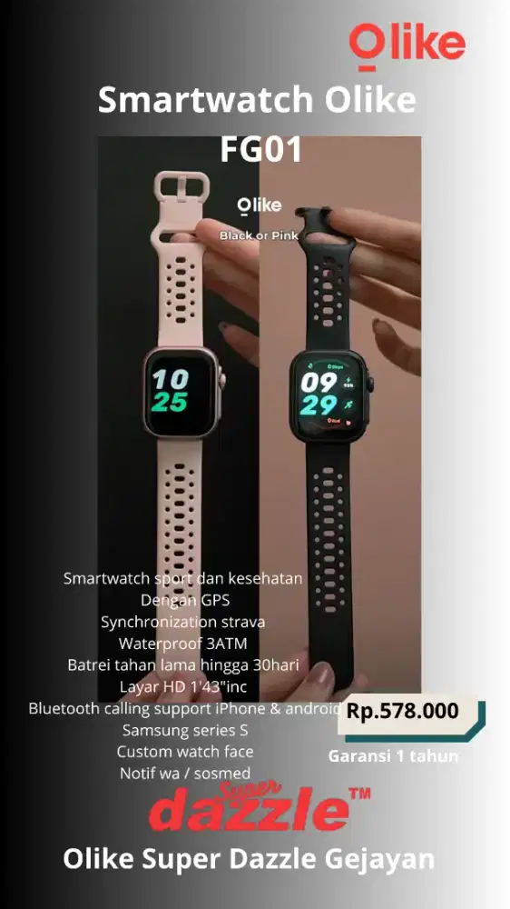 Smartwatch Olike FG01
