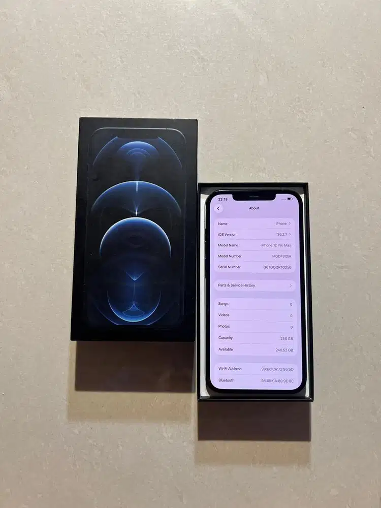 iPhone 12 Pro Max 256GB - Second Mulus