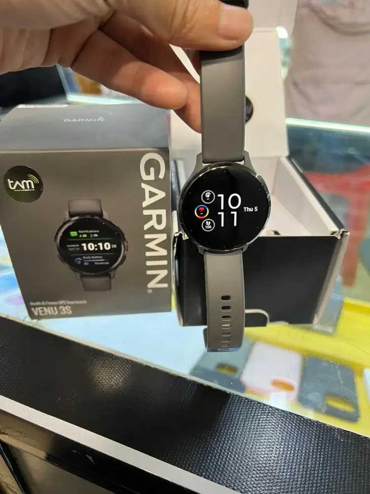Garmin venu 3s 41mm mulus no minus garansi tam