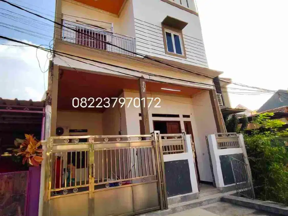 Disewakan Rumah 3 Lantai Siap Huni di Prima Harapan Regency Bekasi
