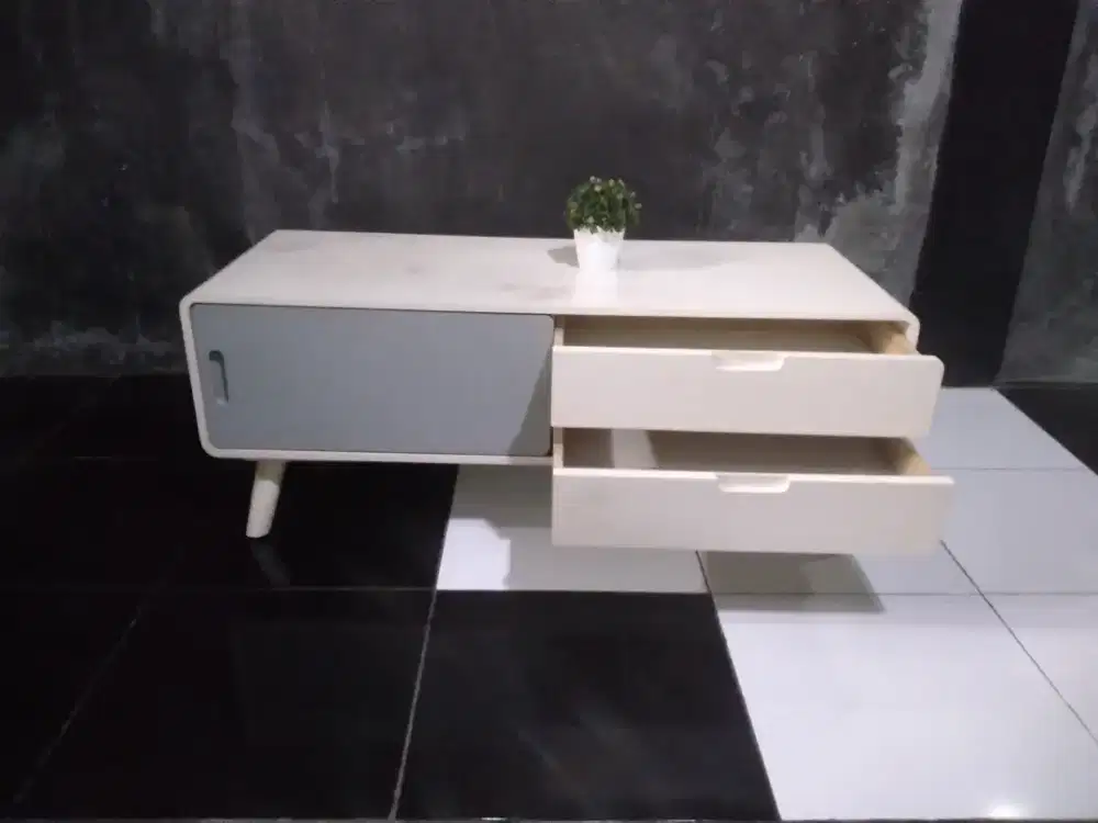 coffee table meja ruang tamu tv ifurnholic