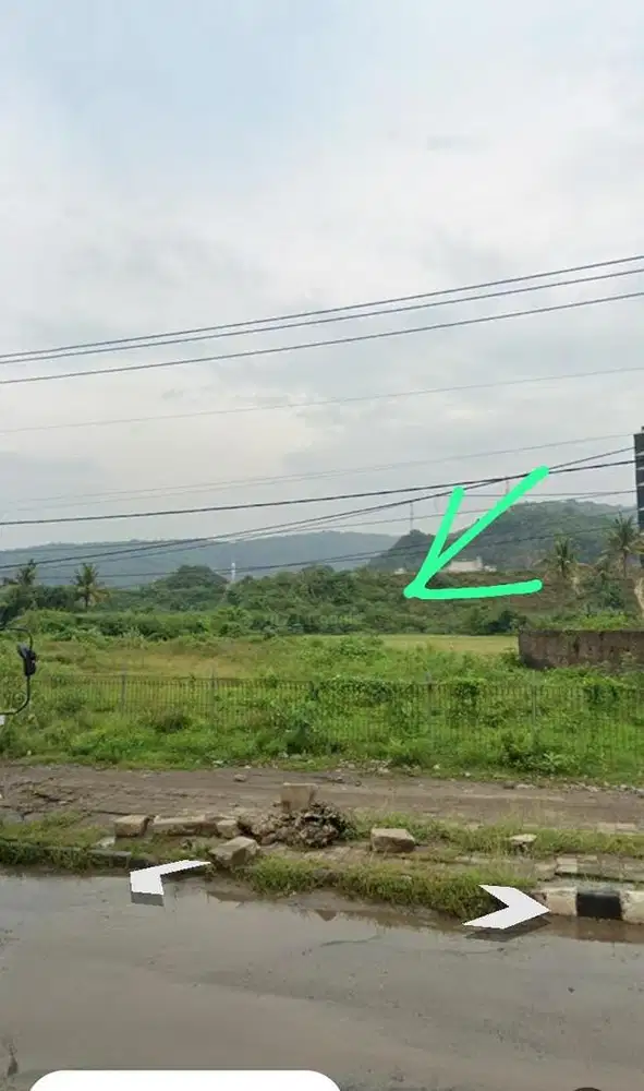 Tanah Pinggir Jalan Utama Lingkar Selatan Kota Cilegon