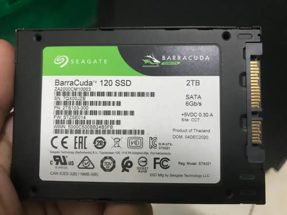 SSD BarraCuda Seagate 2TB