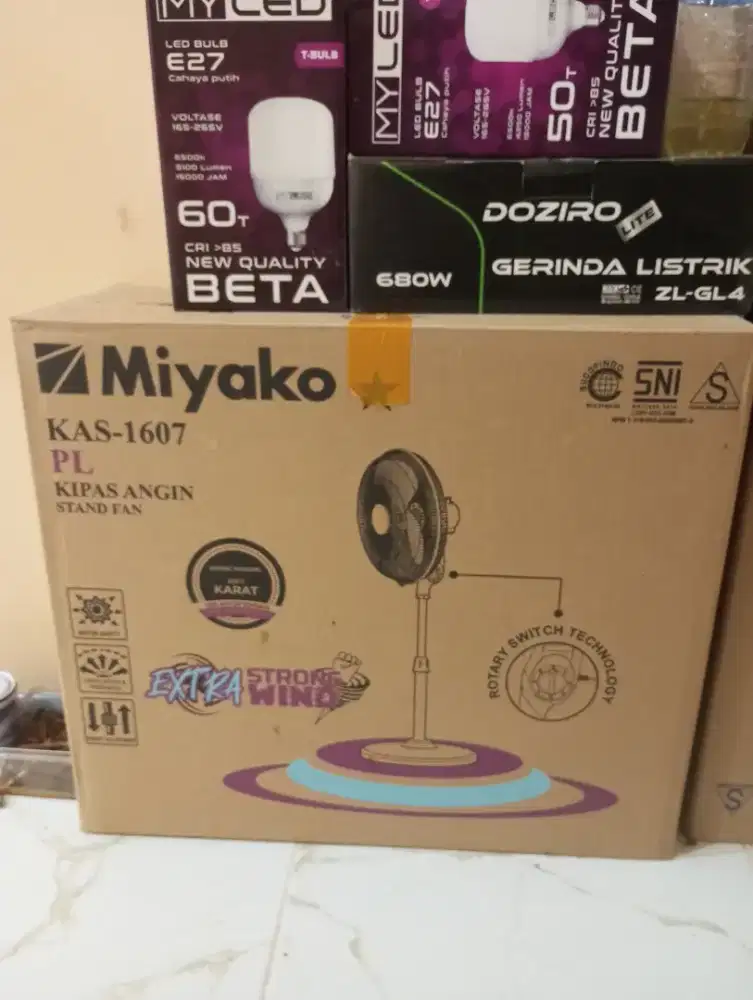 Dijual kipas angin MIYAKO standing (berdiri)