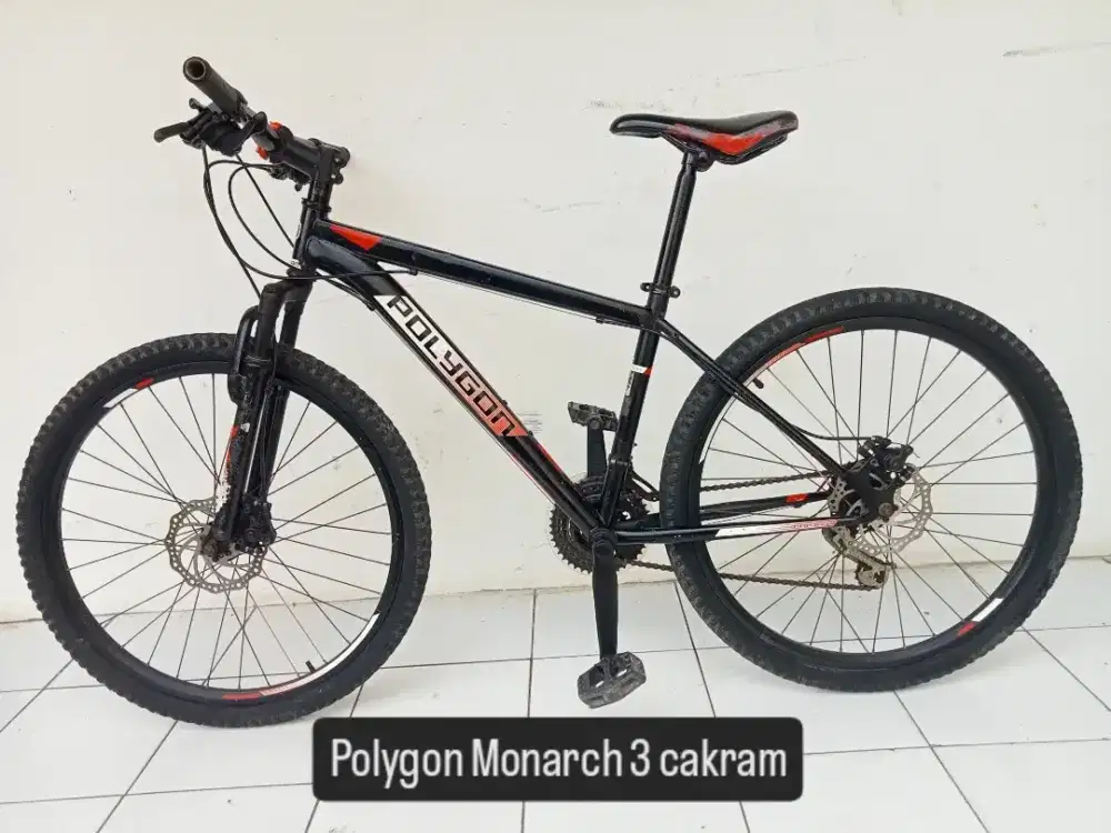 Polygon Monarch 3 Cakram Sepeda gunung MTB 26 bekas murah