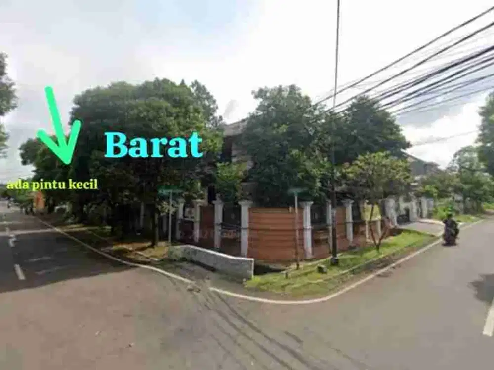 Rumah besar 450m hitung tanah di billymoon pondok kelapa