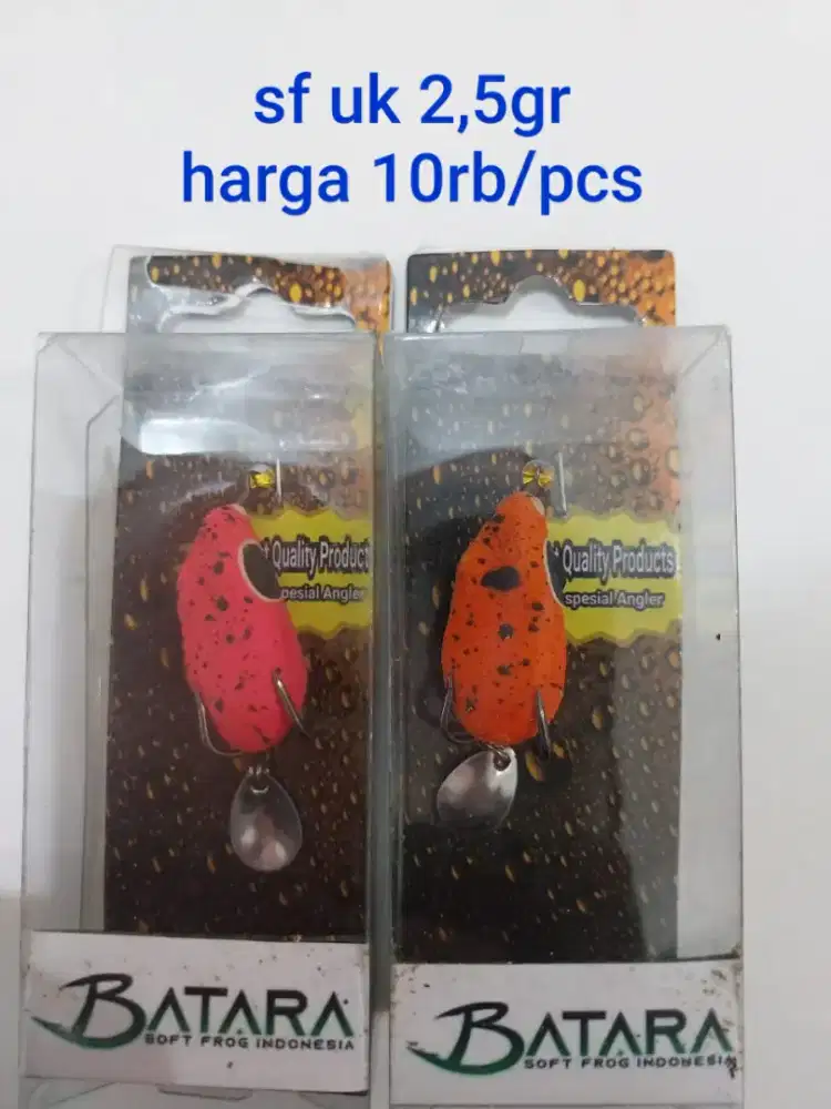 Softfrog,jumpfrog dan spinner