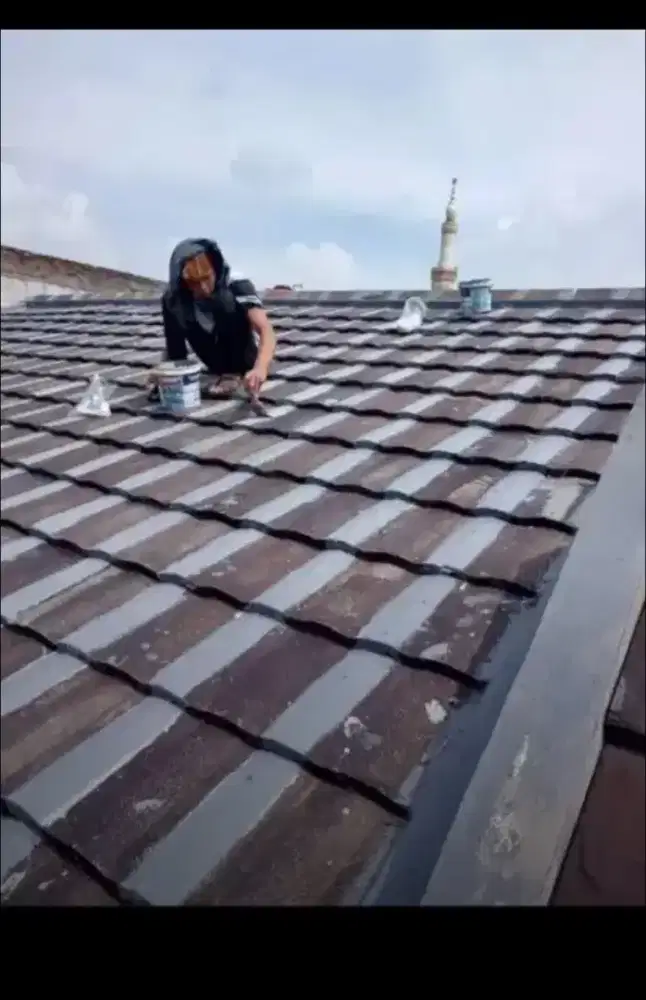 Perbaikan atap bocor talang bocor dak rembes flapon bocor renovasi