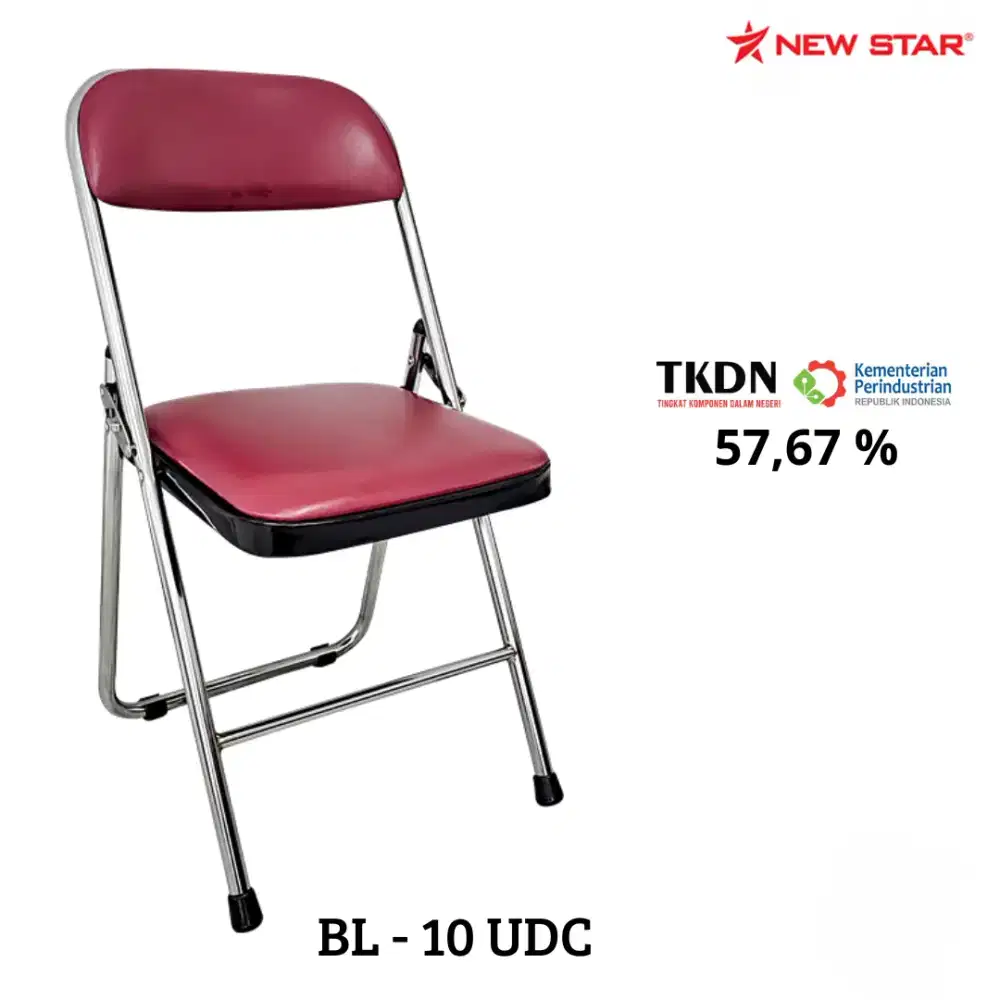 Kursi Lipat New Star BL - 10 UDC / Kursi Serbaguna / Kursi Lipat TKDN