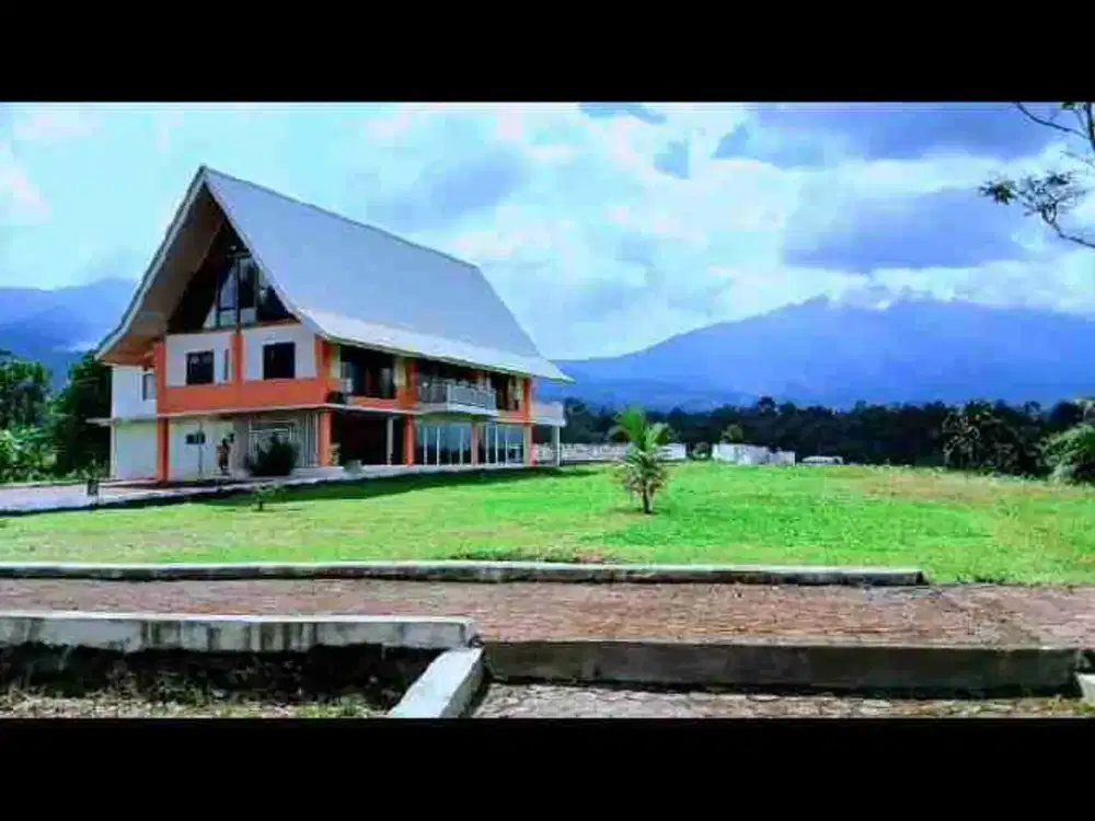 di jual tanah kebun berikut villa di kalapanunggal sukabumi