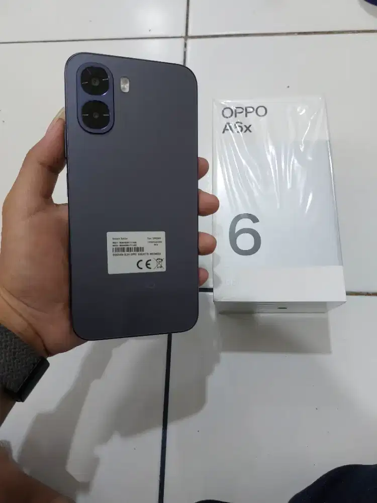 oppo a6x ram 4/64 like new baru 1bulan