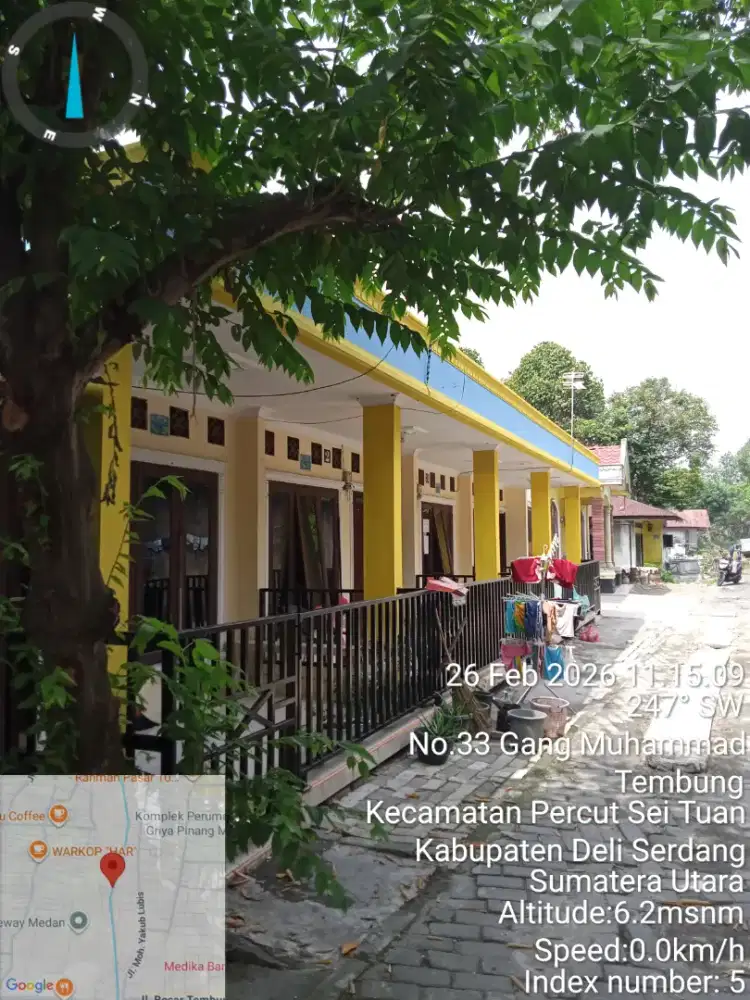 Dijual Rumah Kontrakan 4 Pintu