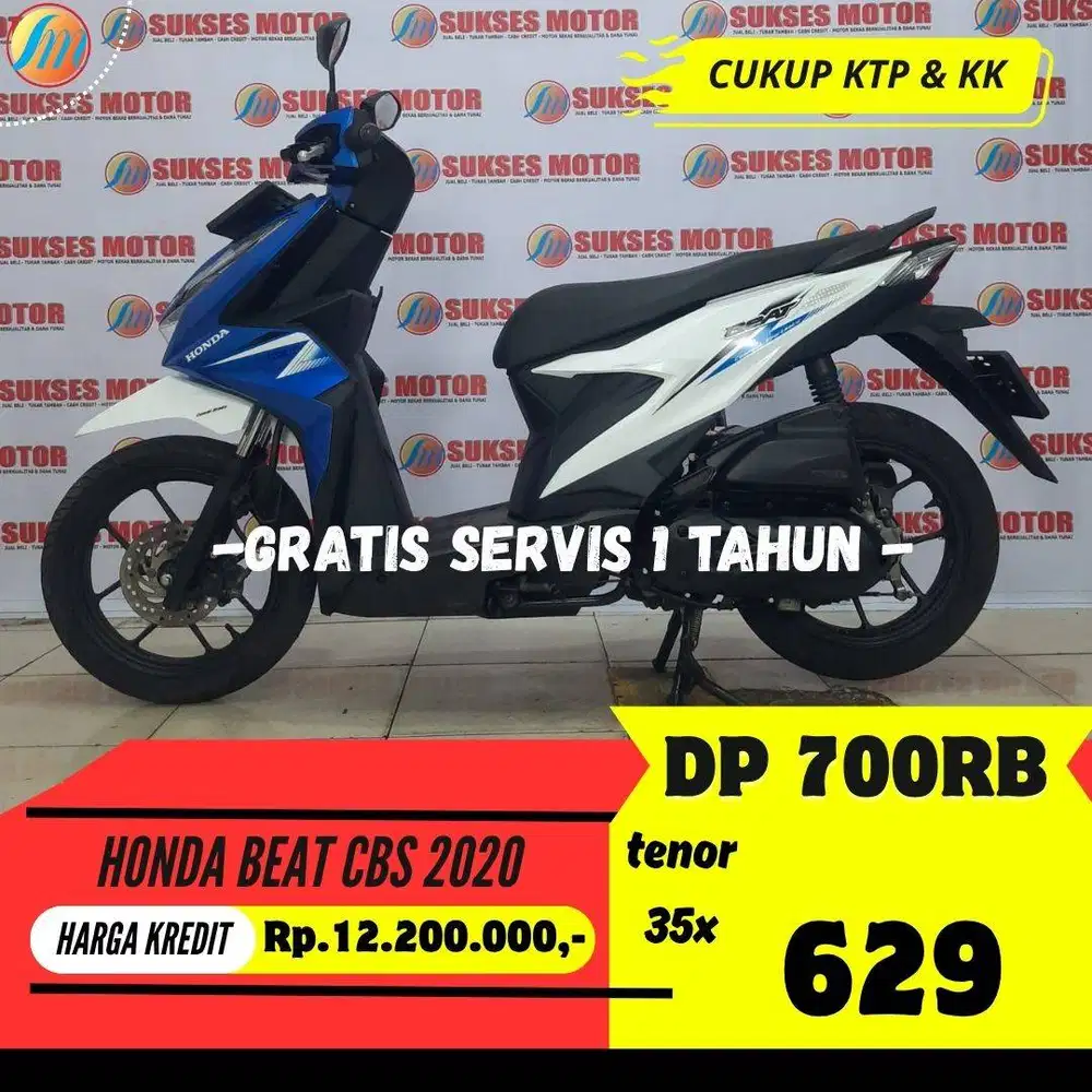 DP PROMO 700RIBU KREDIT HONDA BEAT CBS 2020 ANGSURAN SANGAT RENDAH
