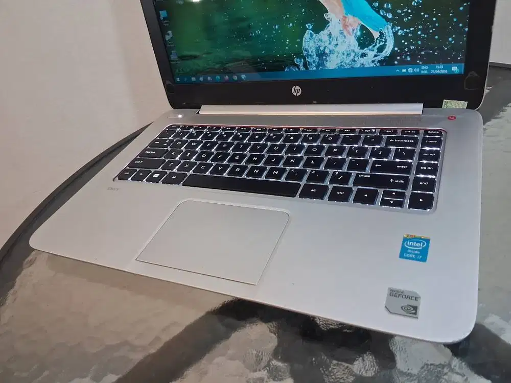 Laptop HP Core i7 8GB SSD DualVGA Nvidia Keyboard Light Mulus Garansi
