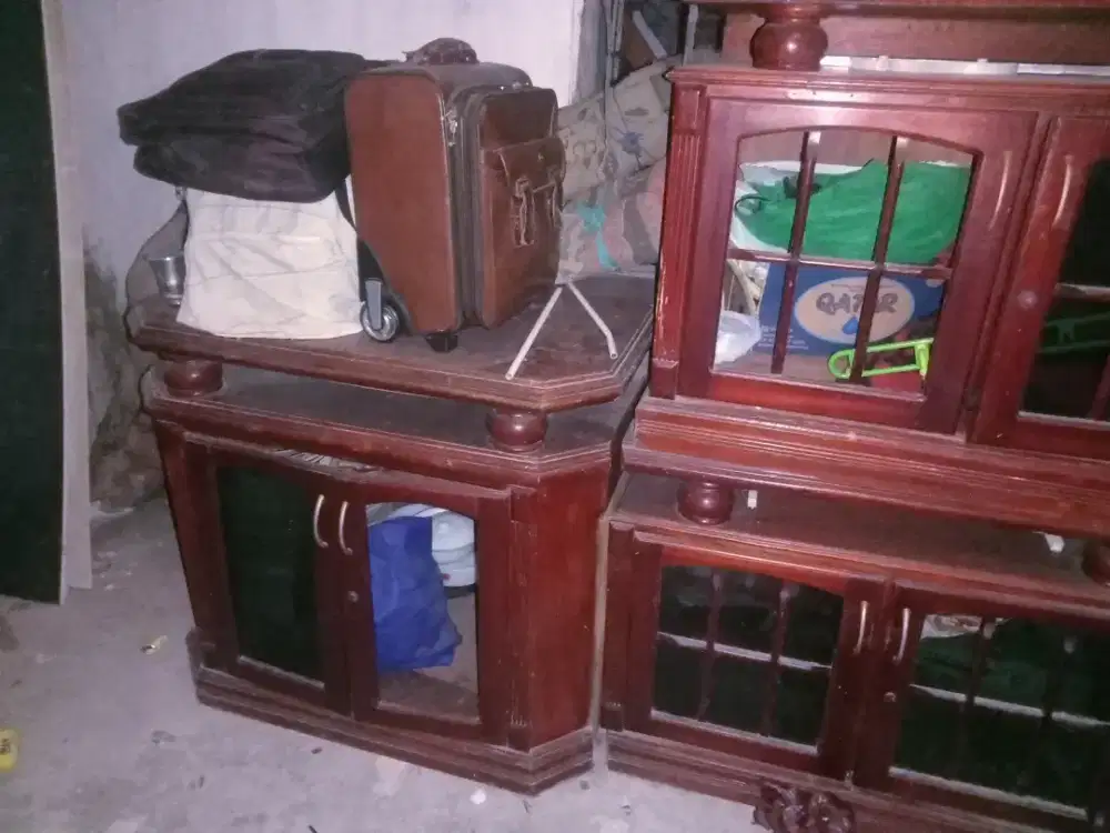 jual boped tv kayu tempahan