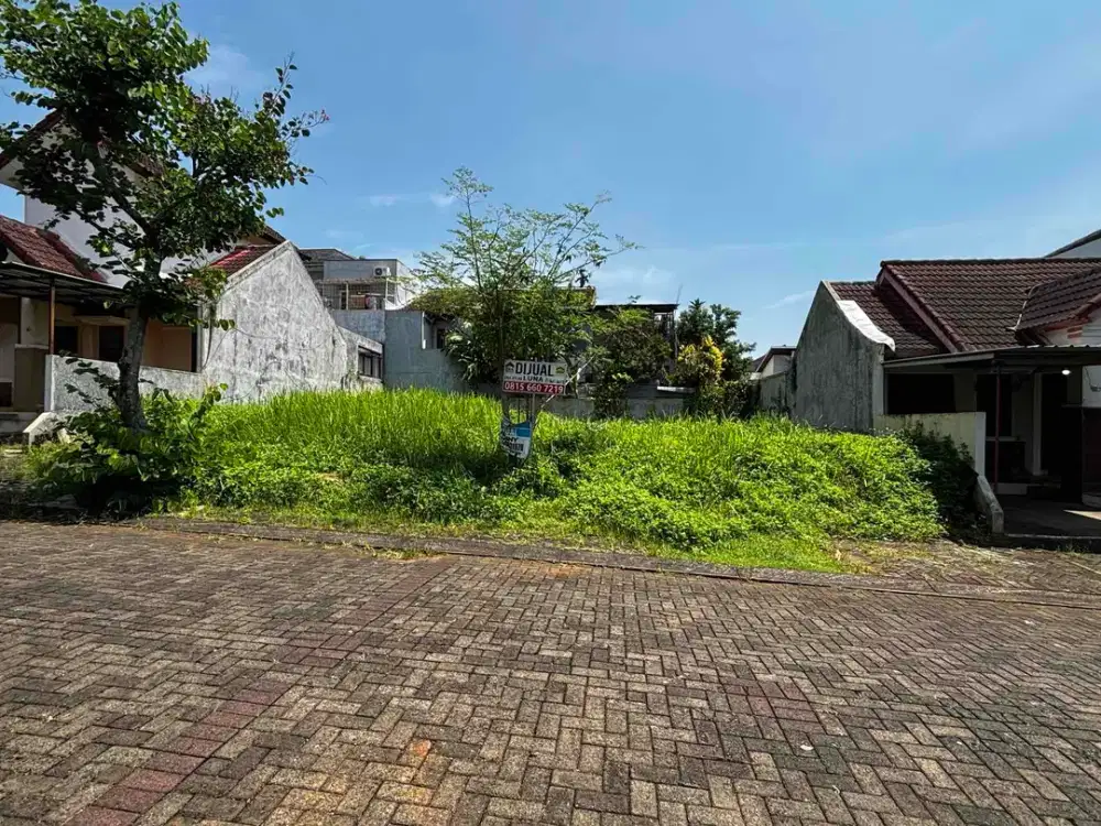 Dijual tanah kavling di komplek perumahan elit BSB City Semarang