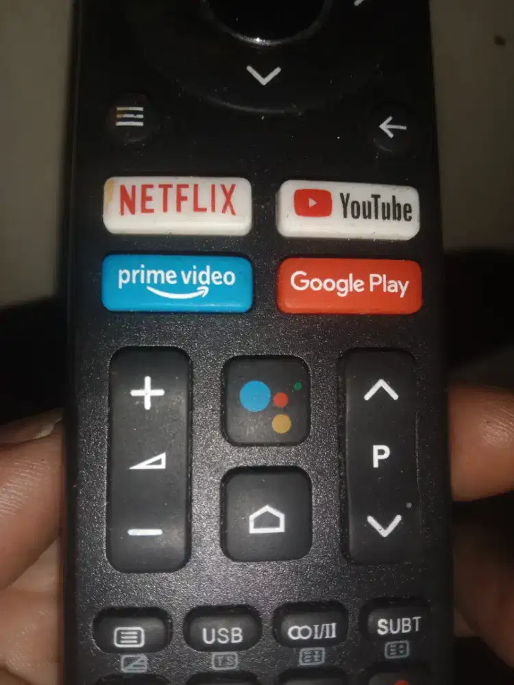 Remot ori. Tv led smart androit changcong L43H7