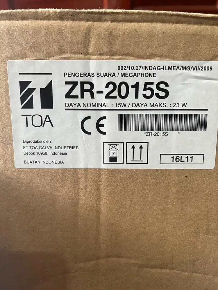 Megaphone TOA + Sirine