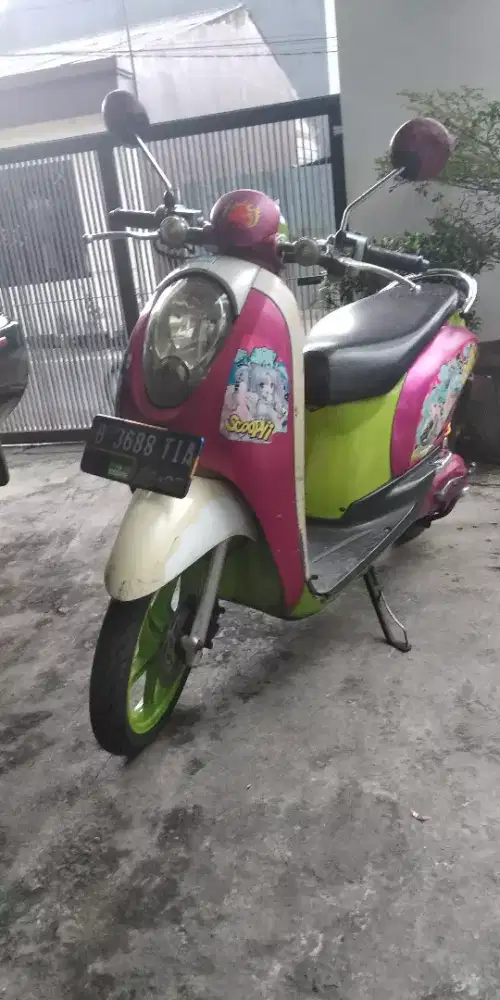 HONDA SCOOPY KARBU TH 2011 MESIN CVT BNR2 HALUS EX PRIBADI