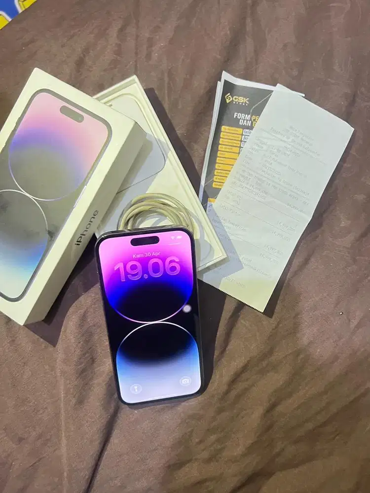 IPHONE 14 PRO 128 RESMI IBOX NO MINUS SIAP PAKAI FAVORITE COLOUR