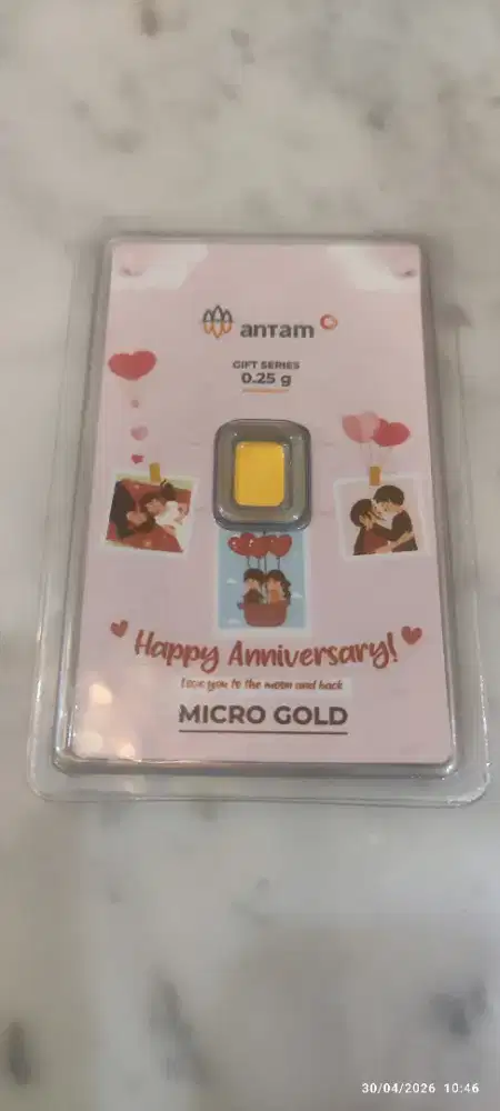 Jual Emas ANTAM GIFT SERIES 0,25 gram (COD)