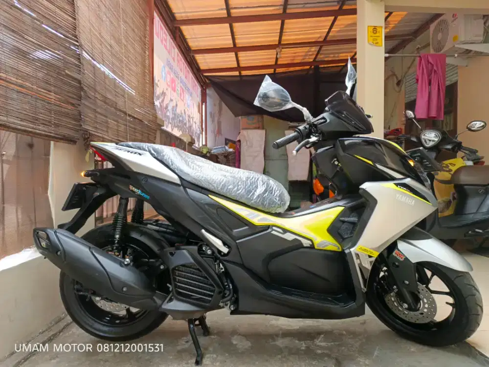 KM 5K YAMAHA AEROX ALPHA 2025 BLN 10 BS TT 2024 DI CILEDUG HRG PAS ORI