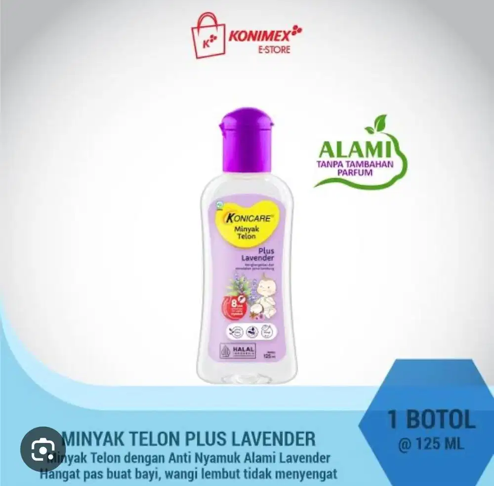 Konicare minyak telon plus lavender