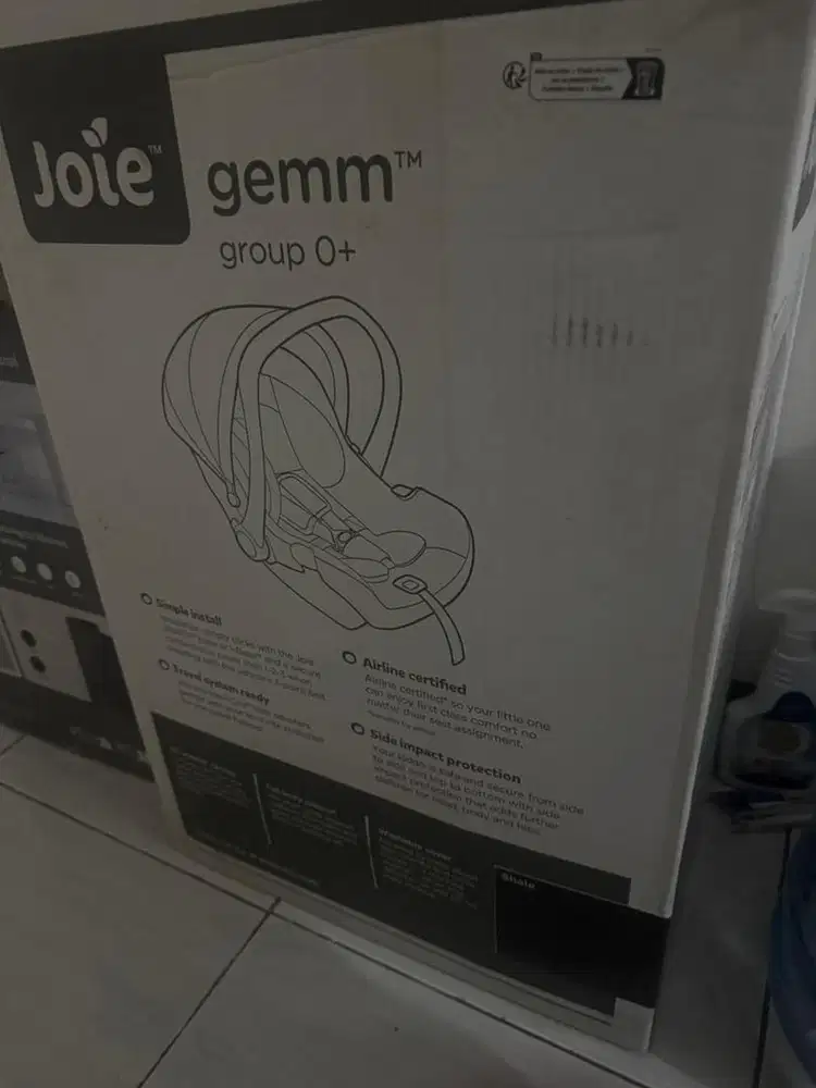 [LIKE NEW] Joie Gemm Car Seat – Baru 1x Pakai, Mulus & Lengkap!