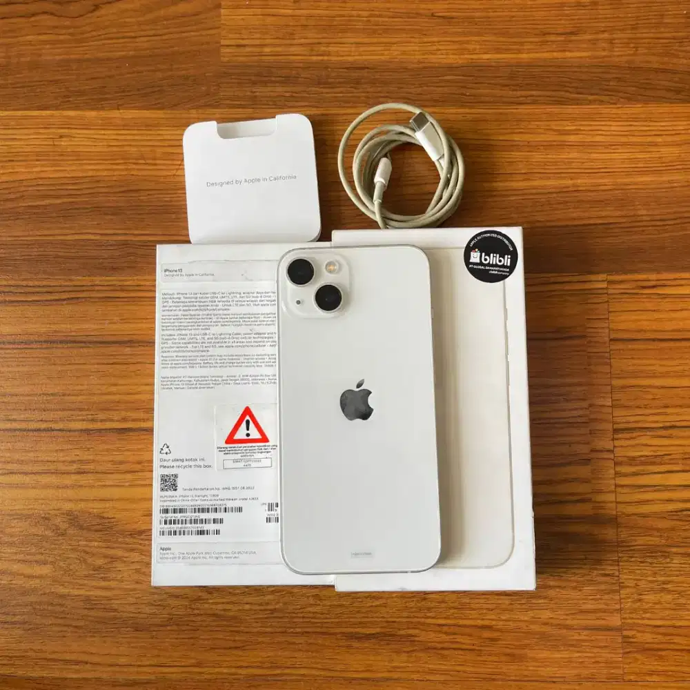 iPhone 13 128GB iBox Fullset Ori Mulus Garansi Nov 2026