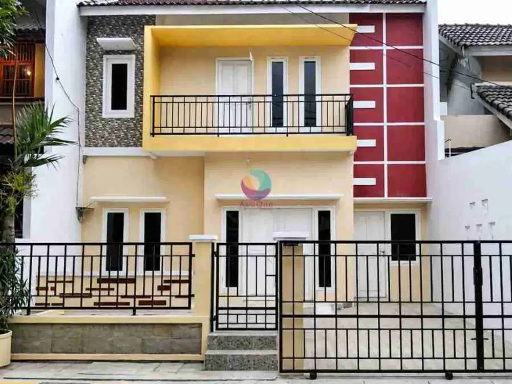 Dijual cepat rumah minimalis modern 2 lantai di limus pratama