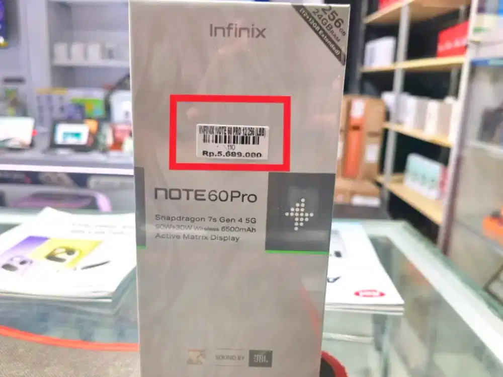 INFINIX NOTE 60 PRO RAM 12/256GB ATLANTIS DAHSYAT