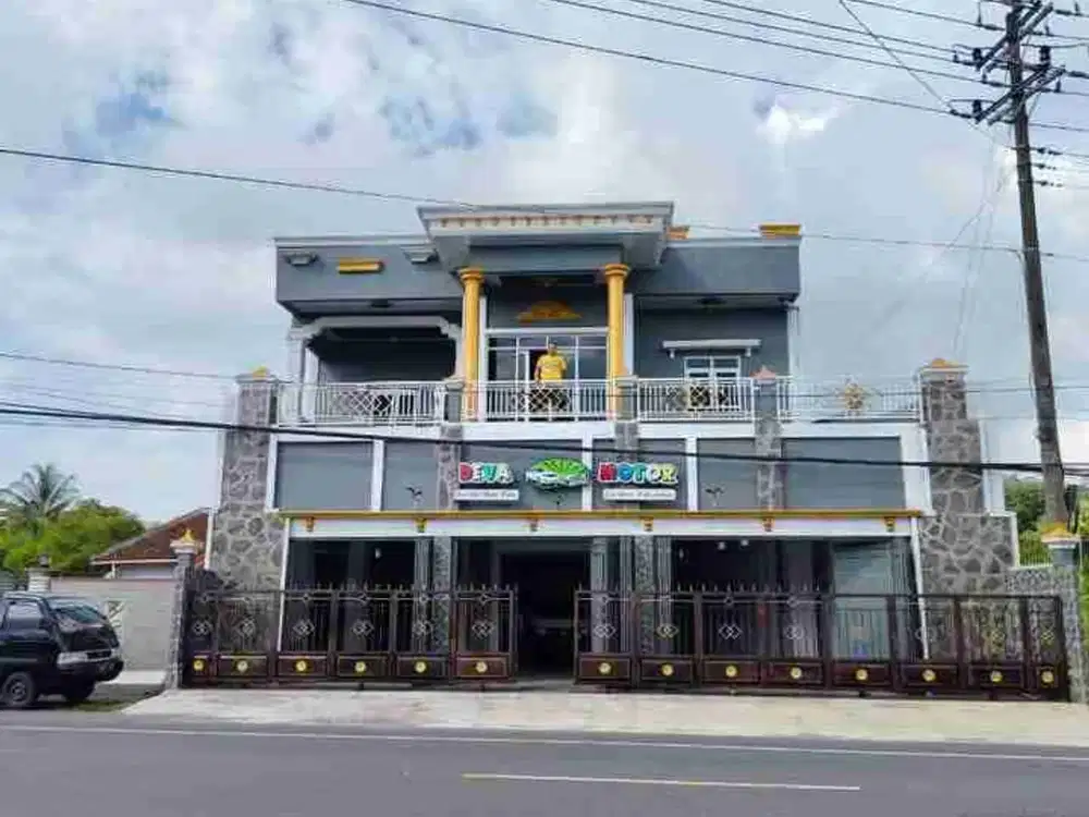 Rumah 2 Lt pinggir Jalan Raya Fatmawati Lopait Tuntang depan Saloka