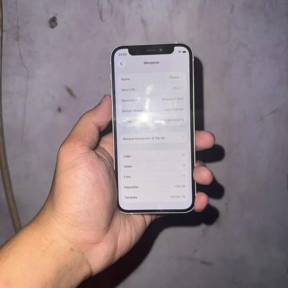 iPhone 12 Mini 128 beacukai resmi