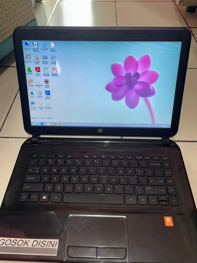 Dijual cepat laptop merk HP