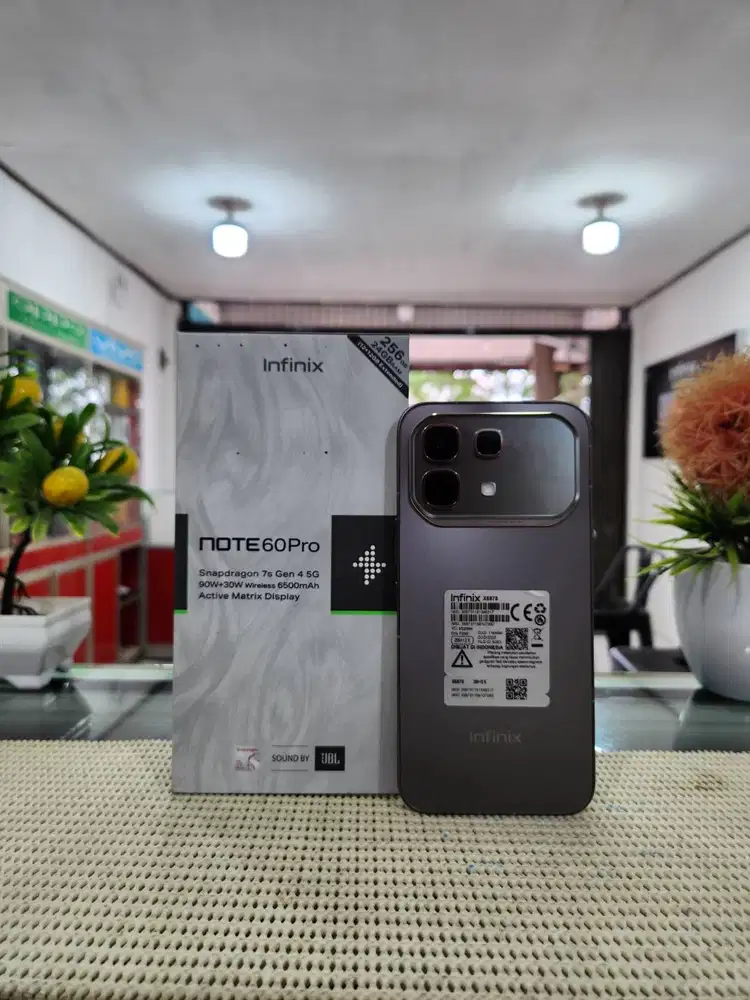Infinix Note 60 Pro 5G Ram 12+12Gb/ 256Gb Fullset Ori 100% Like New