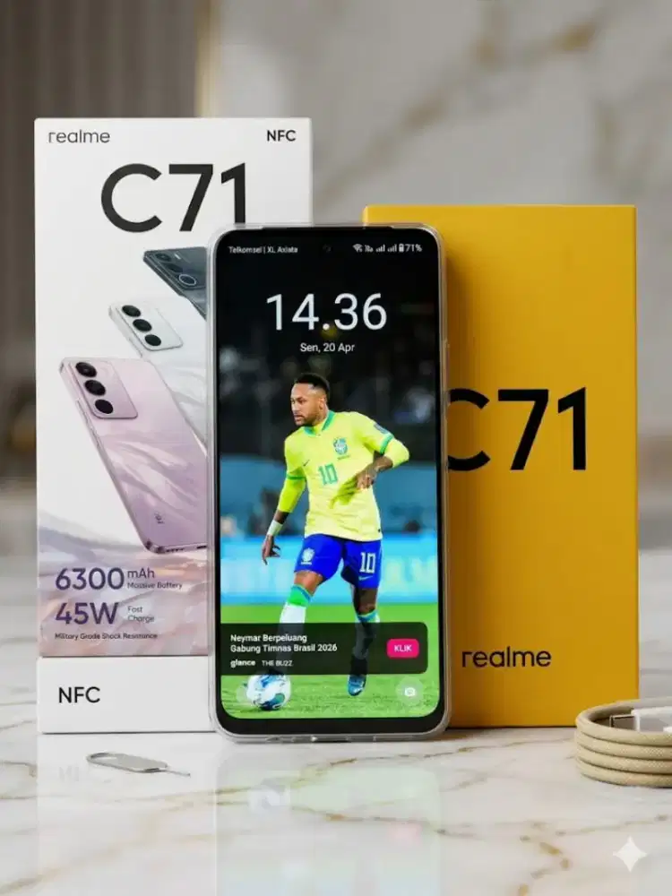 REALME C71 5G RAM 8 GB BEKAS 1 bulan pemakaian ORIGINAL