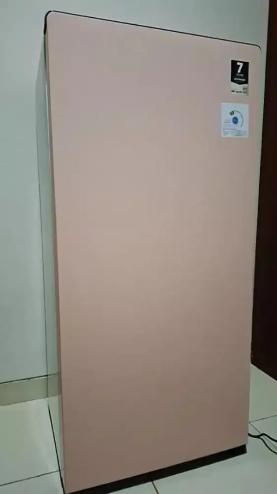 Jual Kulkas AQUA AQR-D205 (Peach) – 1 Pintu 165L (Like New)