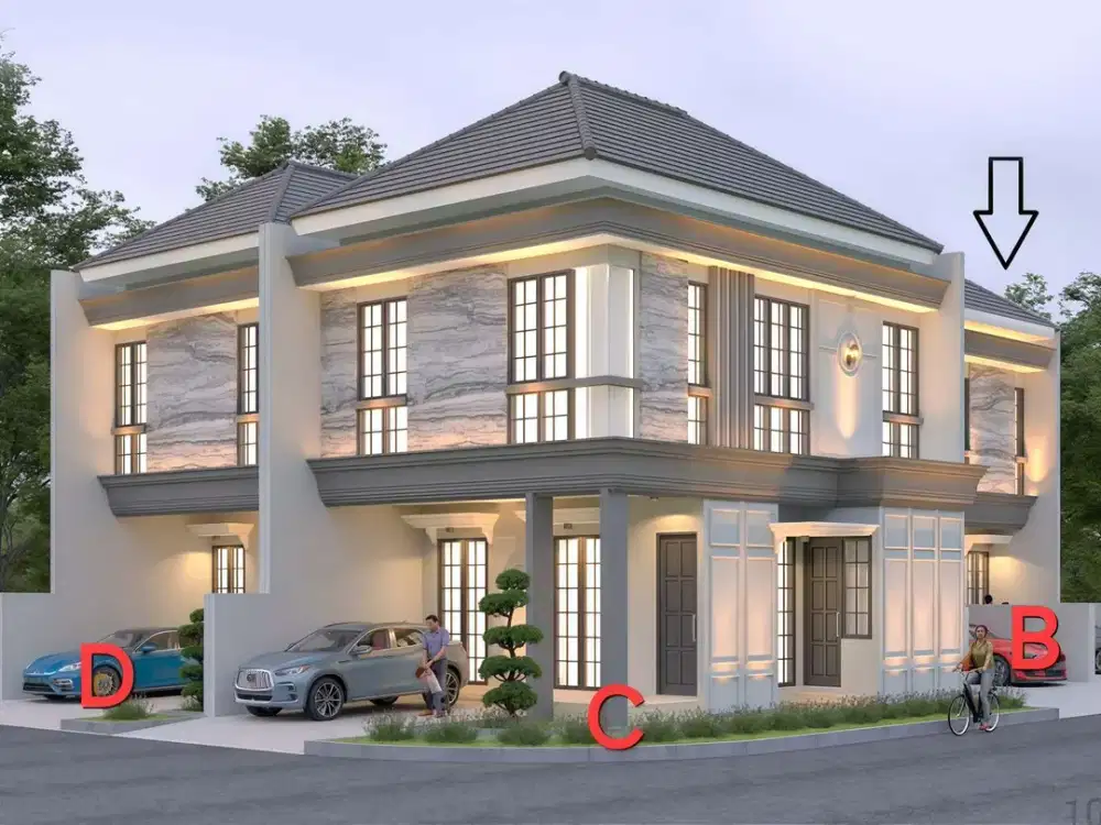 Dijual Rumah Baru Taman Pondok Indah Wiyung REV.A293